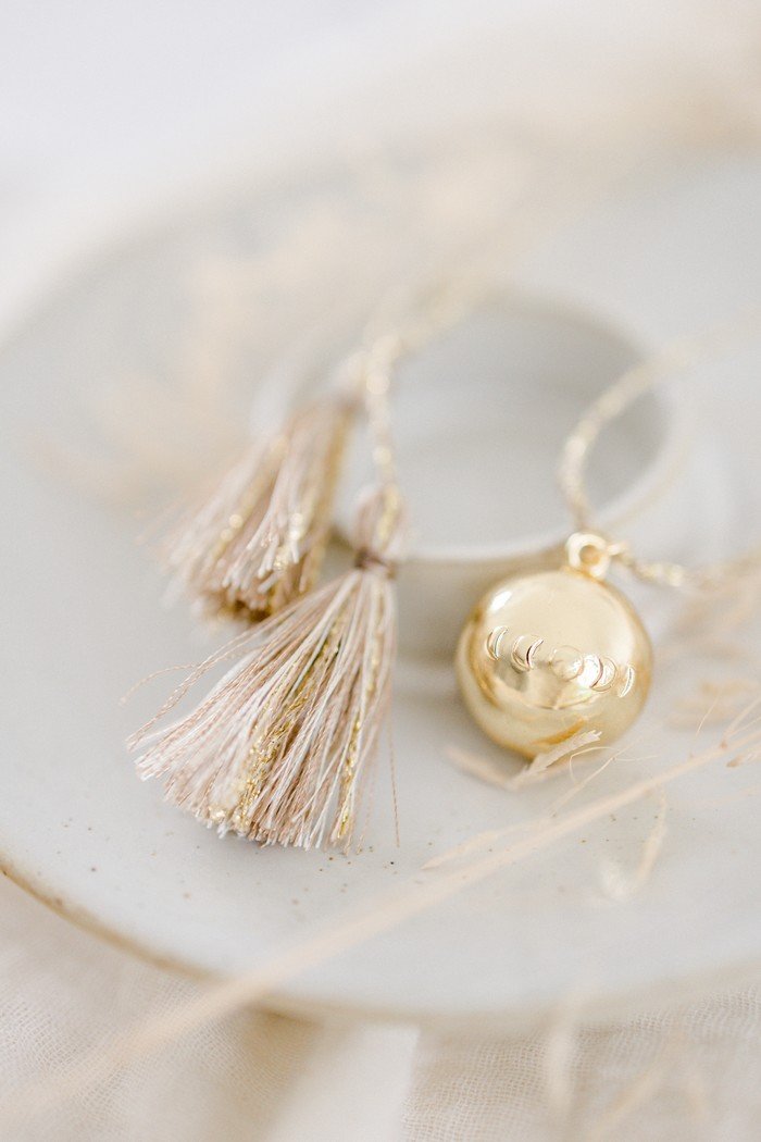 Bola de grossesse cycle lunaire ASTRE - cordon de soie