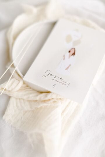 Cartes étapes grossesse "9 mois"