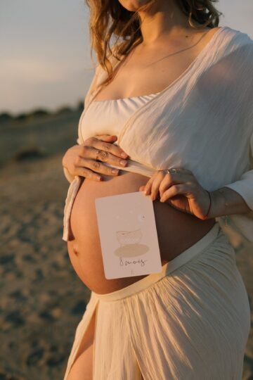 Alternative view of Cartes étapes grossesse "9 mois"