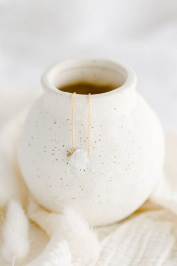 Collier pierre de lune naturelle LUNA