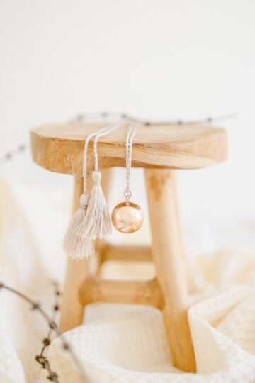 Bola de grossesse AUBE - cordon de soie