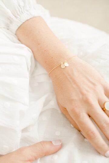 Bracelet personnalisé charms cœur BAUME AU COEUR