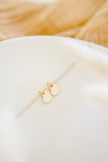 Alternative view of Bracelet personnalisé charms cœur BAUME AU COEUR