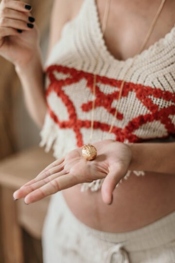 Alternative view of Bola de grossesse PEAU A PEAU