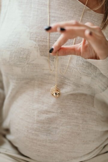 Alternative view of Bola de grossesse charm graine de vie TALISMAN