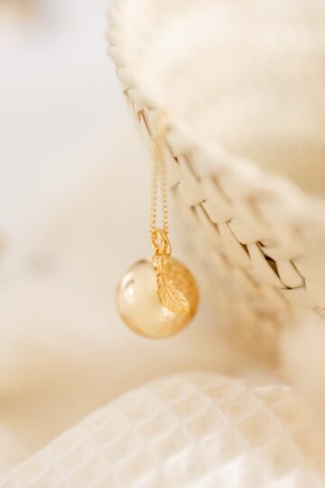 Bola de grossesse charm plume TALISMAN