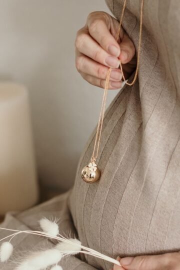 Bola de grossesse charm trèfle TALISMAN