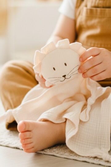 Doudou LION - 2en1 compatible bola de grossesse