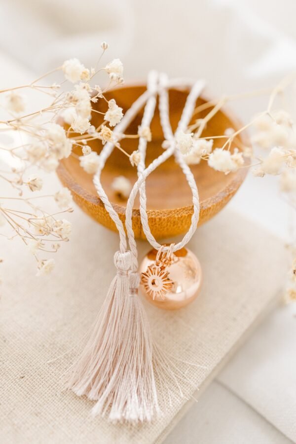 Bola de grossesse charm soleil TALISMAN - cordon de soie