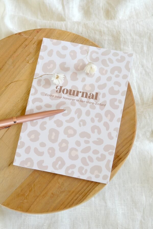 Journal de grossesse soft touch 80 pages - Fabriqué en France