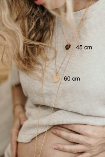 Alternative view of Collier pierre de naissance personnalisable MON RAYON DE SOLEIL