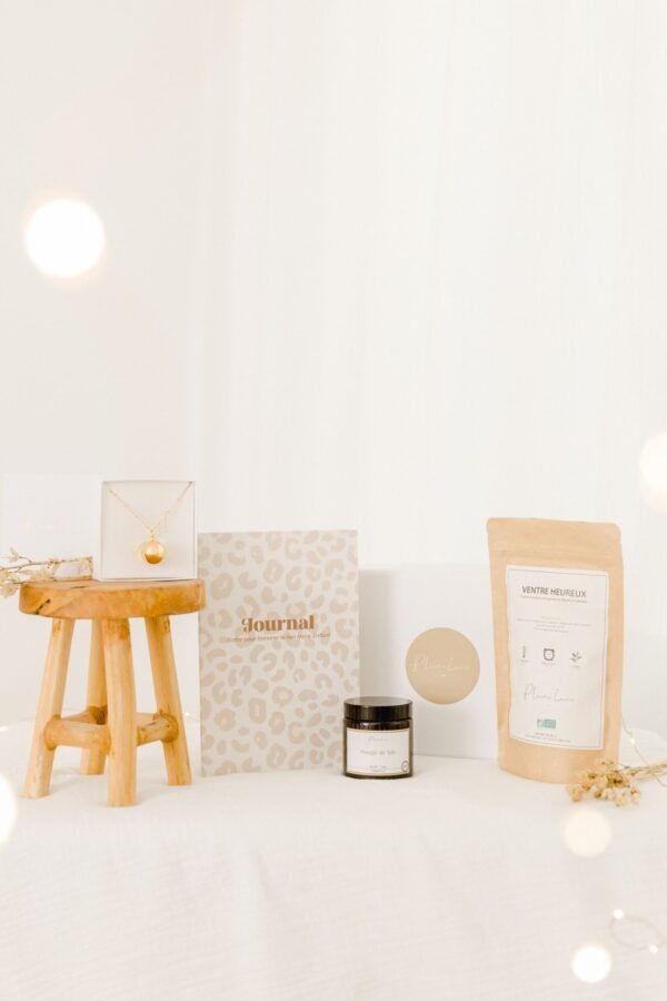 Coffret femme enceinte - bola + journal + tisane bio + soin bio