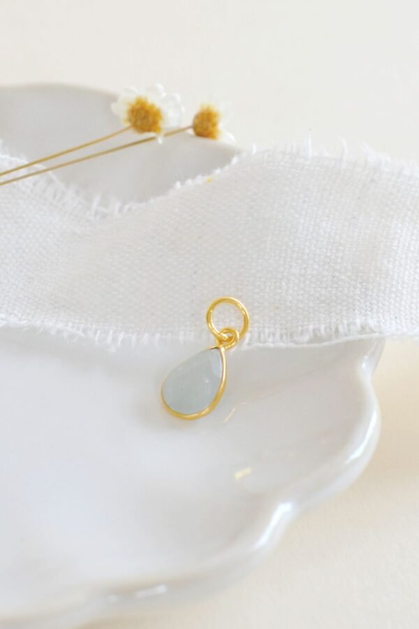 Pendentif charm pierre de naissance