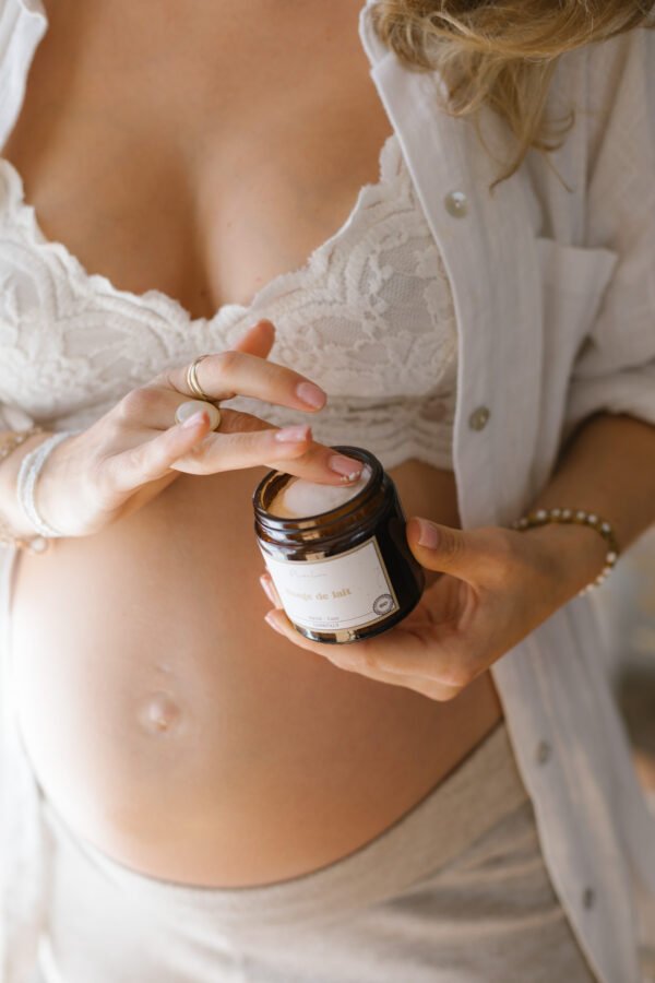 Crème vergeture grossesse BIO 100% naturelle et vegan - NUAGE DE LAIT
