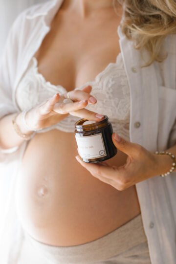 Alternative view of Crème vergeture grossesse BIO 100% naturelle et vegan - NUAGE DE LAIT