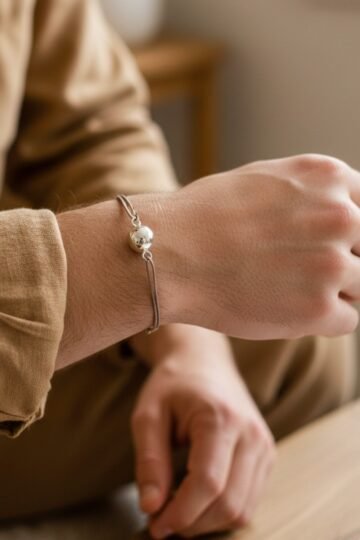 Bracelet bola ajustable LIEN - Futur ou jeune Papa