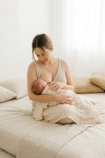 Maxi lange bébé léopard mousseline coton 80 x 80 cm personnalisable MON COEUR FAIT GRAOU