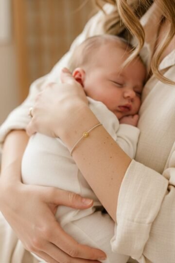 Bracelet pierre de naissance lien ajustable CE JOUR