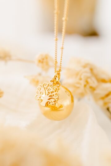 Alternative view of Bola de grossesse charm arbre de vie TALISMAN