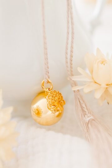 Bola de grossesse charm arbre de vie TALISMAN - cordon de soie