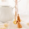 Bola de grossesse charm coccinelle TALISMAN - cordon de soie – Image 3