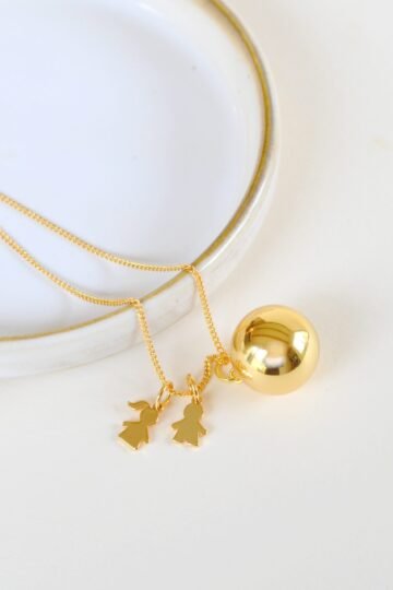 Bola de grossesse charms jumeaux TALISMAN