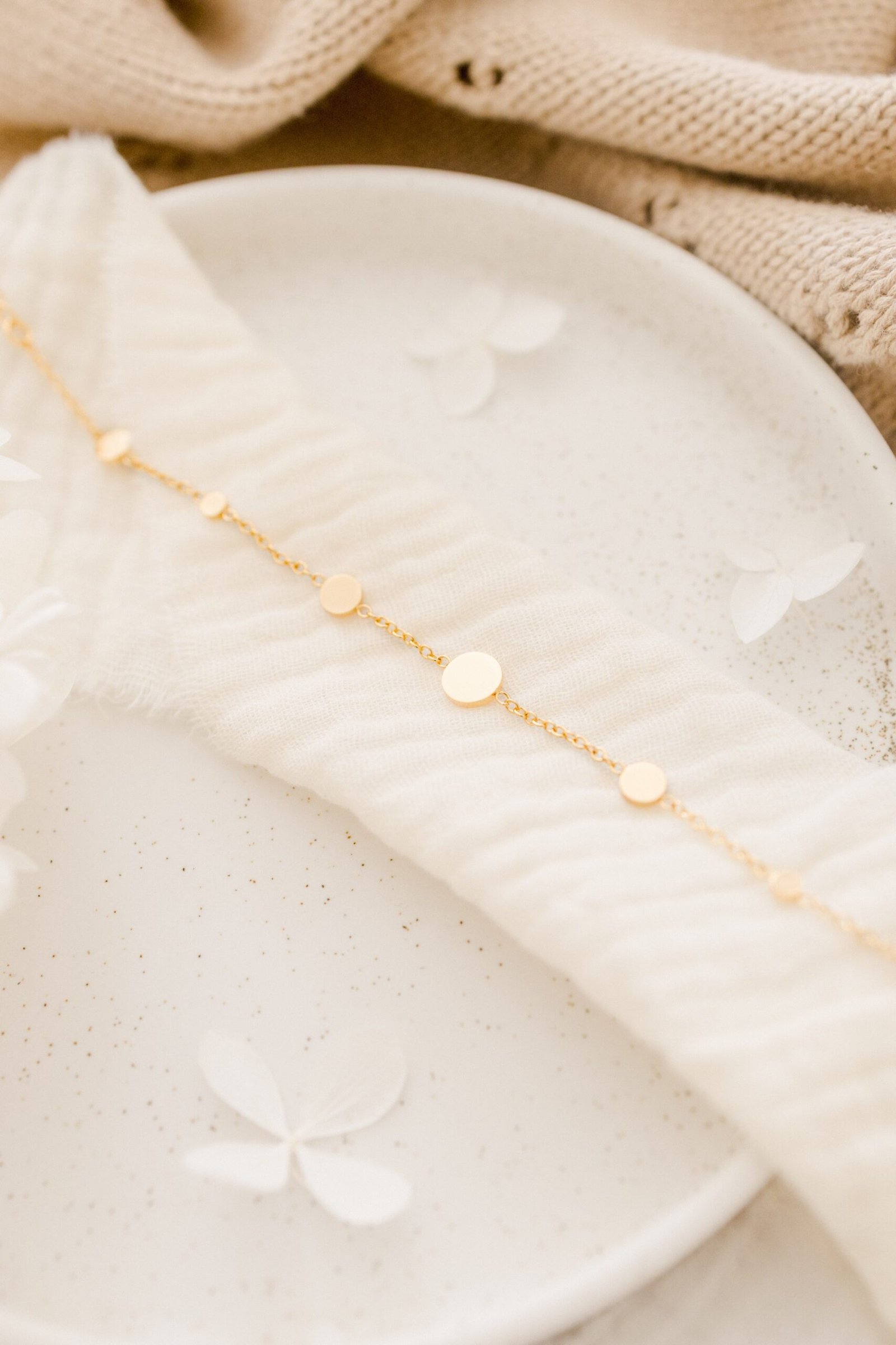 Bracelet initiales personnalisé CONFETTIS – Image 4