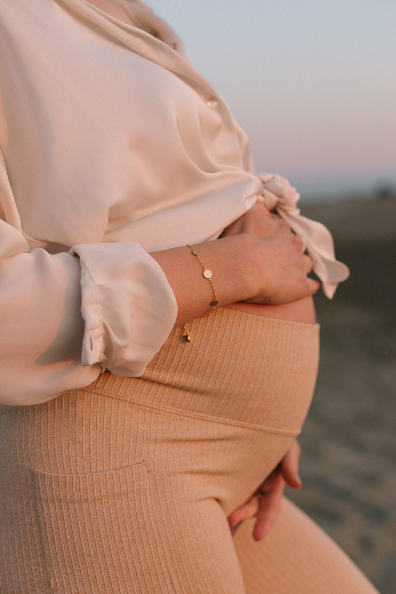 Bracelet initiales personnalisé CONFETTIS – Image 2