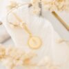 Collier fleur de naissance personnalisable médaille éclat ECLOSION – Image 3