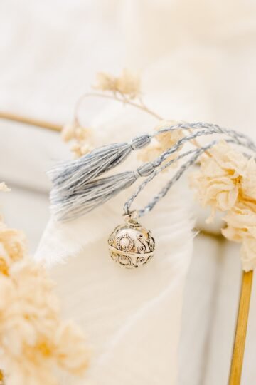 Bola de grossesse indonésien BALI arabesque - cordon de soie