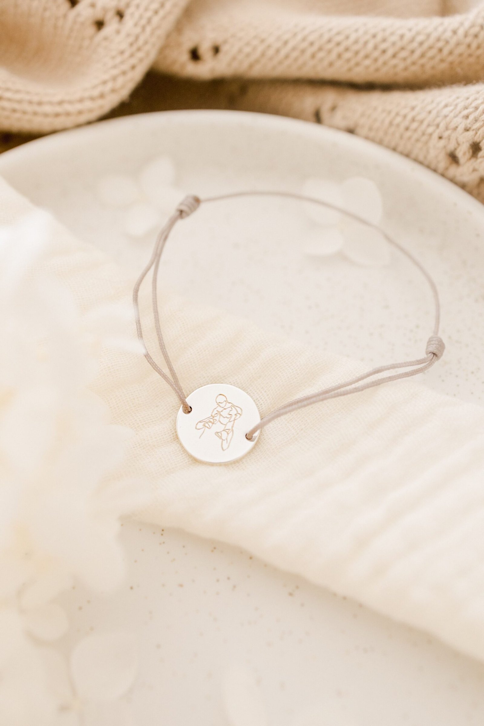 Bracelet papa personnalisé ajustable argent gravé PAPA COMPLICE – Image 5