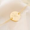Bracelet fleur de naissance personnalisable ECLOSION – Image 3