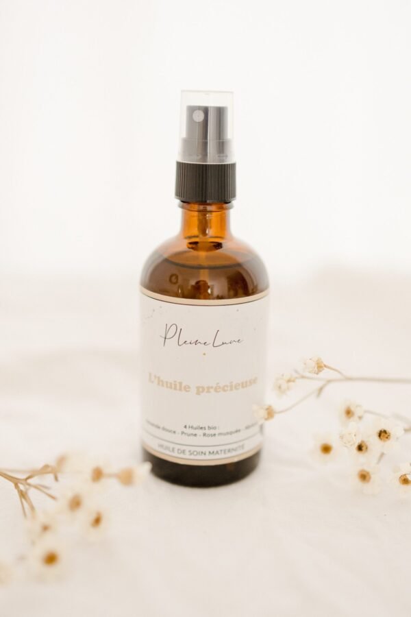 Huile grossesse vergeture BIO naturelle et vegan 100ml - L'HUILE PRECIEUSE