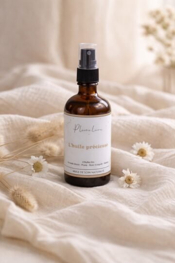 Huile de soin grossesse BIO naturelle et vegan 100ml - L'HUILE PRECIEUSE