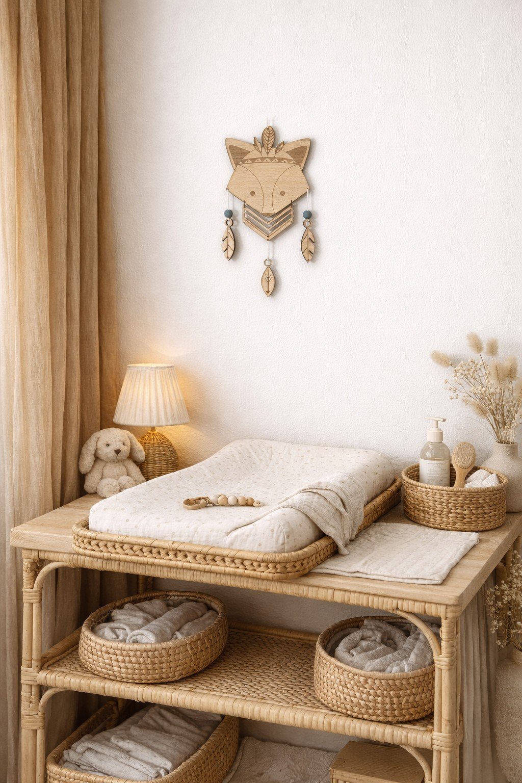 Mobile chambre bébé renard MON RENARD TOTEM