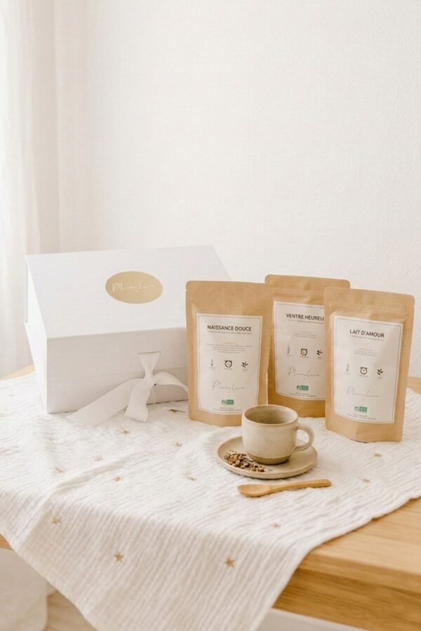 Coffret de 3 tisanes naturelles maternité certifiées BIO