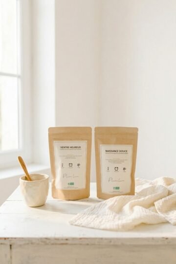 Duo de tisanes grossesse naturelles certifiées BIO