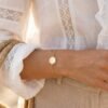 Bracelet personnalisé chaine or FLORAL – Image 2