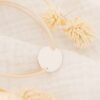 Bracelet personnalisé pastille or cordon LES PETITS HEROS – Image 3
