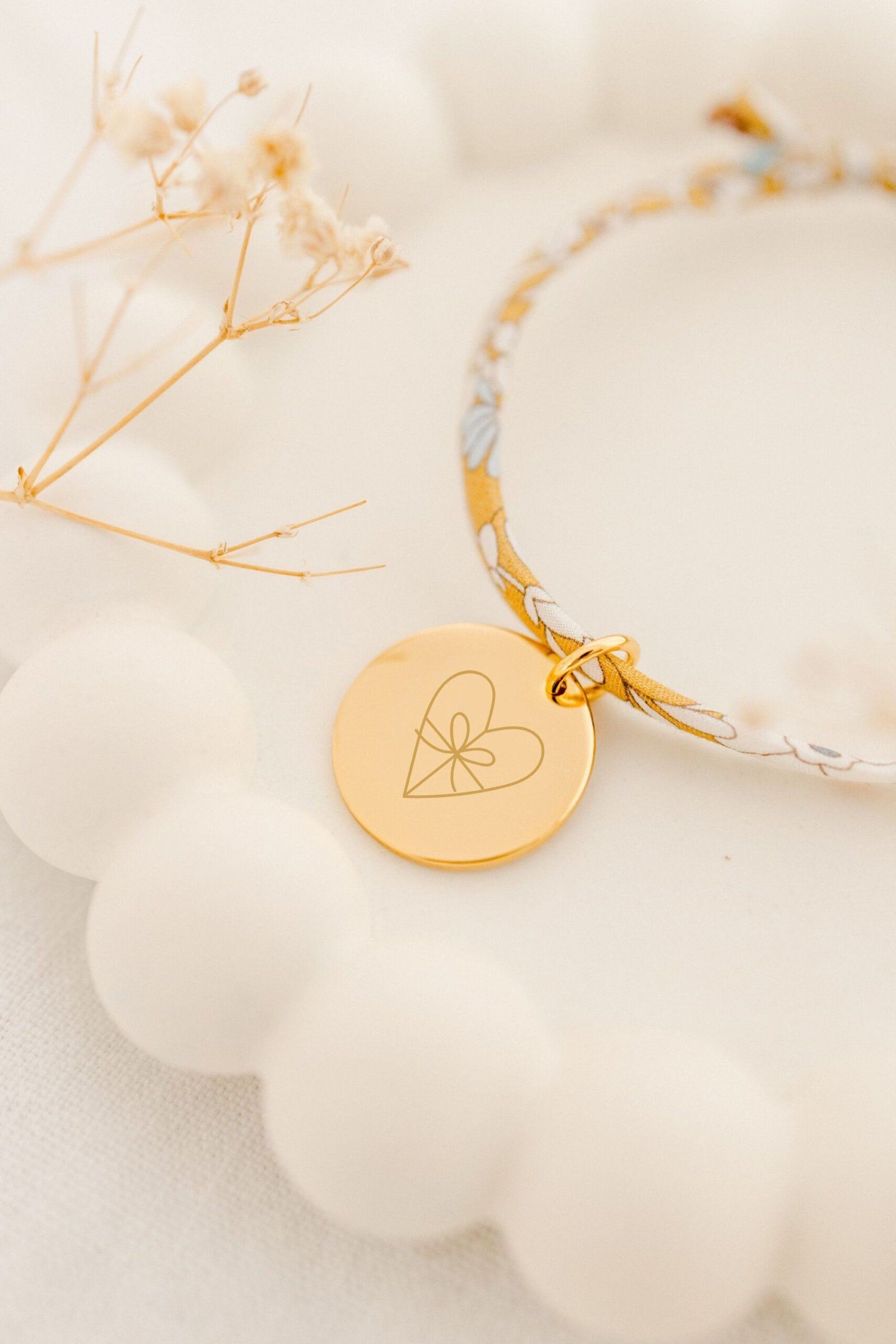 Bracelet liberty gravé personnalisable DE TOUT COEUR