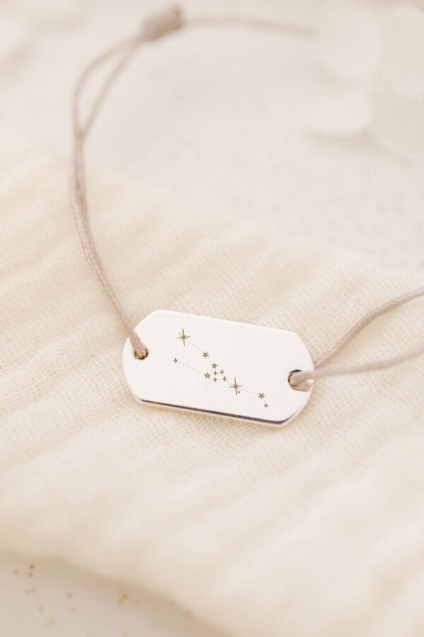 Bracelet personnalisé pour papa rectangulaire CONSTELLATION