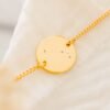 Bracelet personnalisable pastille CONSTELLATION